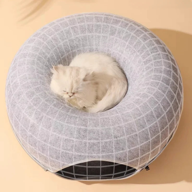 Kitty Cove™ Cat Tunnel - Now with Peek-a-Boo opening!