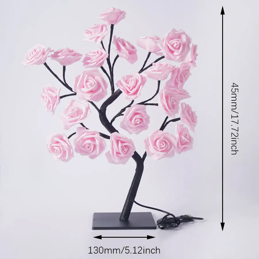 Radiant Rose Lamp