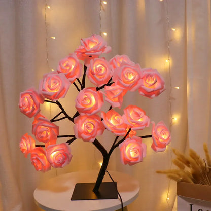 Radiant Rose Lamp