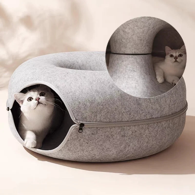 Kitty Cove™ Cat Tunnel - Now with Peek-a-Boo opening!