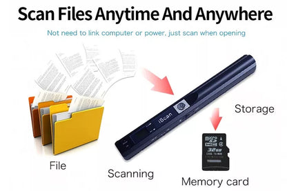 iScan Portable Document Scanner