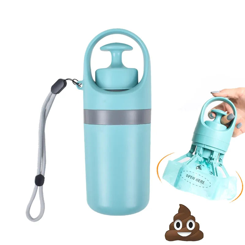 Portable Poop Scooper with Build In Bag Dispenser