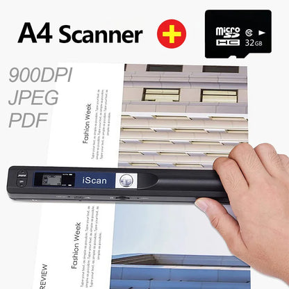 iScan Portable Document Scanner