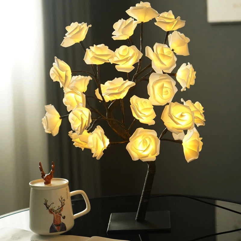 Radiant Rose Lamp